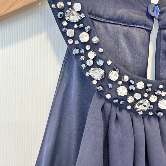 Eliza J from Nordstrom full length evening gown-Royal Blue - Picture 12 of 12